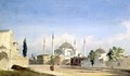 Haghia Sophia, Constantinople, 1843 - Ippolito Caffi