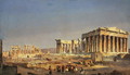 The Parthenon, 1863 - Ippolito Caffi