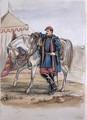 Portrait of General Clers, former commander of the Zouaves, from an album of paintings and sketches known as 