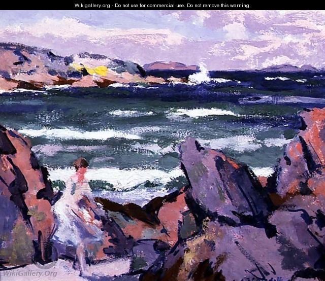 North Wind, Iona - Francis Campbell Boileau Cadell