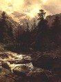 Souvenir of Rosenlaui, Switzerland, 1860 - Alexandre Calame