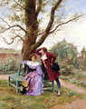 Flirtation - Georges Jules Auguste Cain