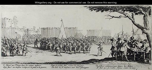 The Raising of an Army, plate 2 from 