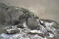 Rocks and Sea, Isle of Wight - Sir Augustus Wall Callcott