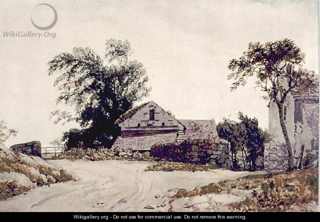 Roadside Cottages - Sir Augustus Wall Callcott