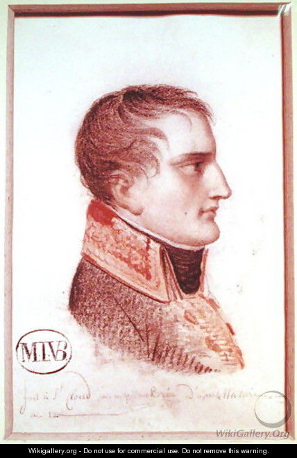 Bonaparte (1769-1821), First Consul, study for 