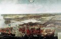The Siege of La Rochelle in 1628 - Adrian van der Cabel