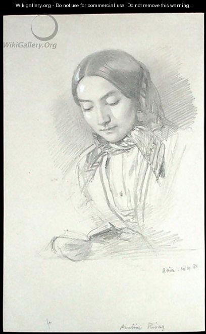 Portrait of a Lady, 14th October 1858 - John Edward Brett