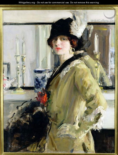 The Black Hat - Francis Campbell Boileau Cadell