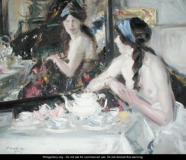 At the Mirror, 1913 - Francis Campbell Boileau Cadell