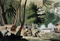 Papu tribe on the Isle of Rawak, plate 20 from 'Le Costume Ancien et Moderne' - G. Bramati