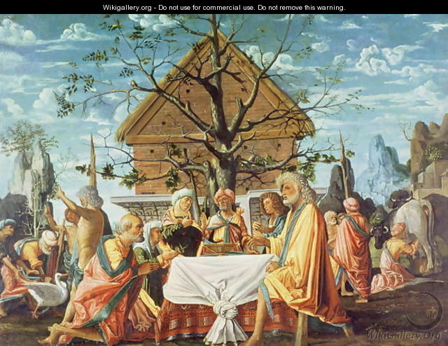 Philemon and Baucis, c.1500 - (Bartolomeo Suardi) Bramantino