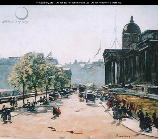 The National Gallery, Trafalgar Square - Louis Braquaval