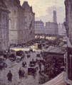 Paris street scene - Louis Braquaval