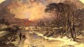 Winter Scene on the Thames 1846 - Charles Branwhite
