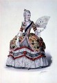 Her most Gracious Majesty, the Queen- ball costume, Buckingham Palace, 1845 (Queen Victoria in fancy dress) - John Brandard