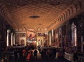 Commemoration of Canova in the Scuola Grande della Carita 1822 - Giuseppe Borsato