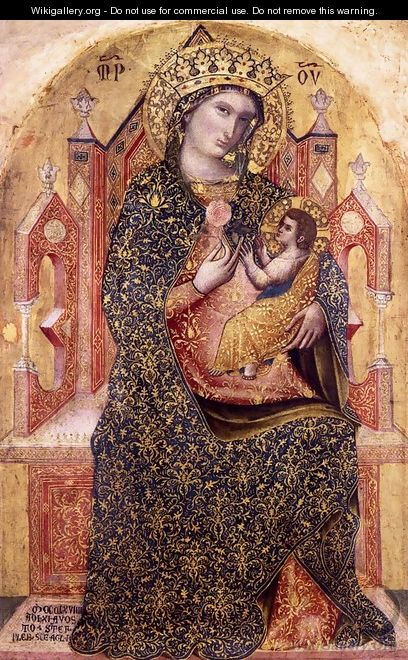 Virgin and Child, 1369 - Stefano Di Sant