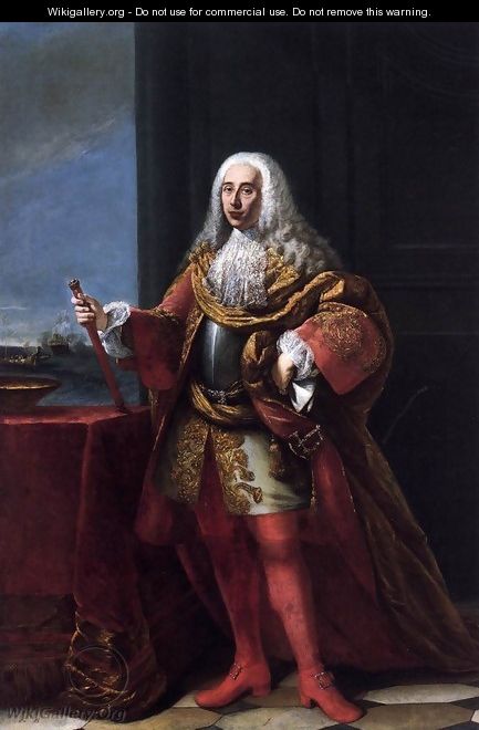 Portrait of the Nobleman Gerolamo Maria Balbi 1751-53 - Fortunato Pasquetti