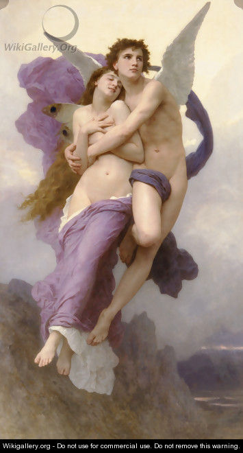 Le Ravissement de Psyche (The Rapture of Psyche) - William-Adolphe Bouguereau