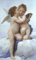 L'Amour et Psyche, enfants (Cupid and Psyche as Children) - William-Adolphe Bouguereau