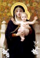 La Vierge au Lys (The Virgin of the Lilies) - William-Adolphe Bouguereau