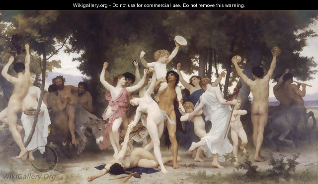 La Jeunesse de Bacchus (The Youth of Bacchus) - William-Adolphe Bouguereau La Jeunesse de Bacchus (The Youth of Bacchus) - William-Adolphe Bouguereau