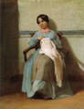 A Portrait of Léonie Bouguereau - William-Adolphe Bouguereau