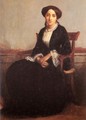 Portrait of Genevieve Celine, eldest daughter of Adolphe Bouguereau - William-Adolphe Bouguereau