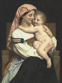 Femme de Cervara et Son Enfant (Woman of Cervara and Her Child) - William-Adolphe Bouguereau