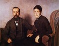 The Artist's Parents - Felix Edouard Vallotton
