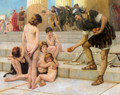 Captives in Rome - Charles William Bartlett