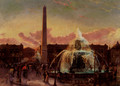 Place De La Concorde, Paris - Gustave Pope