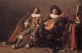 The Duet c. 1635 - Cornelis Saftleven