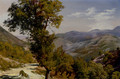 A Mountain View With A Path - Giovanni-Battista Camuccini