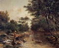 On the Banks of the River - Paul-Camille Guigou