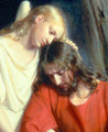 Christ at Gethsemane [detail #1] - Carl Heinrich Bloch