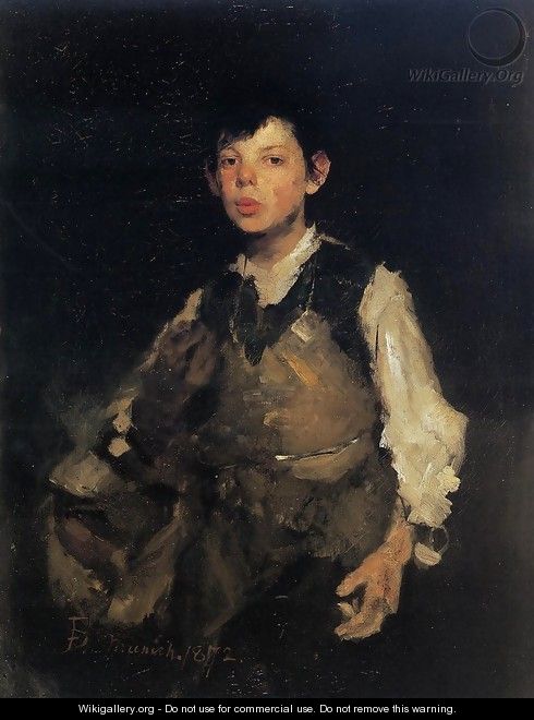 Whistling Boy - Frank Duveneck