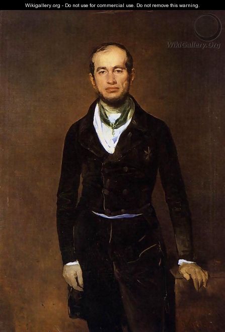 Portrait of Count Zech-Burkersroda - Ferdinand von Rayski