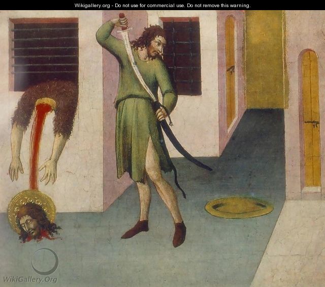 Beheading of St John the Baptist - Pietro di Sano