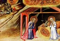 The Nativity - predella panel - Pietro di Sano