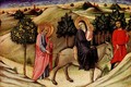 Flight to Egypt - predella panel - Pietro di Sano