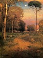 Early Moonrise, Florida (or Early Morning, Florida) - George Inness