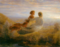 Le Poème de l'âme - Le Vol de l'âme (The Poem of the Soul - The Soul's Flight) - Anne-Francois-Louis Janmot