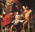 Satyr at the Peasant's House - Jacob Jordaens