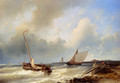 Shipping Off The Dutch Coast - Abraham Hulk Snr