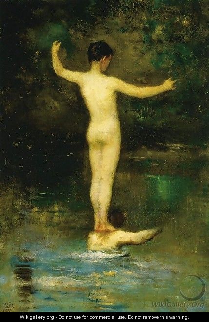 The Bathers - William Morris Hunt