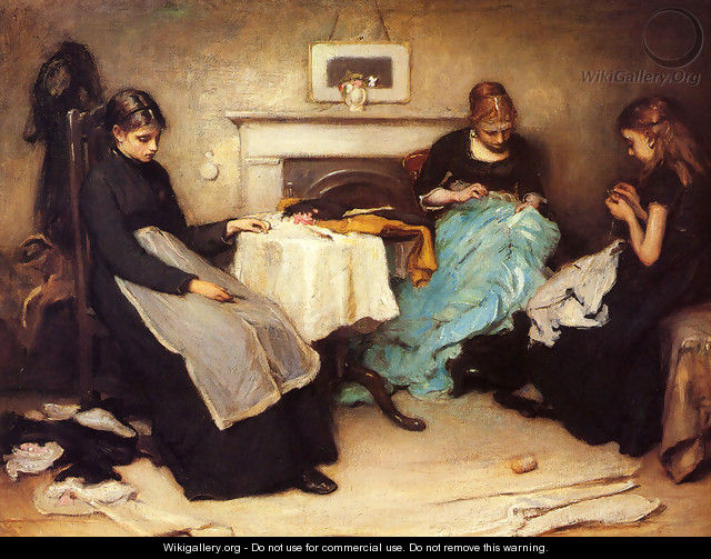 The Song Of The Shirt - Frank Holl