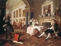 Marriage à la Mode: 2. The Tête à Tête - William Hogarth