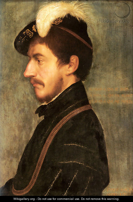 Portrait of Sir Nicholas Poyntz (1510-1557) - Hans, the Younger Holbein